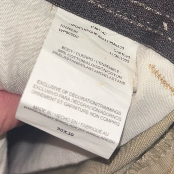 BNWOT men’s Dickies flexible & durable work pants 30x30 - Picture 5 of 5